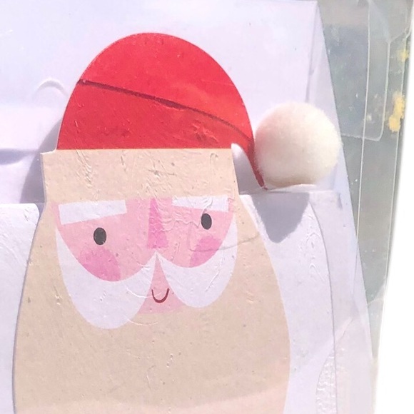 Meri Meri Santa & Reindeer Holiday Embellished Place Cards, Set 10 (2 Designs) - Picture 6 of 6